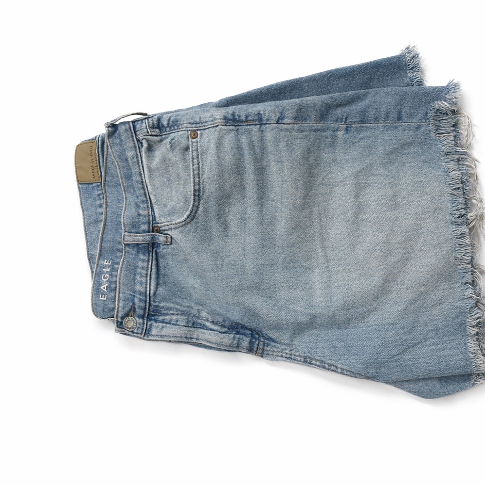 American Eagle Outfitters Light Blue Denim Jean Shorts